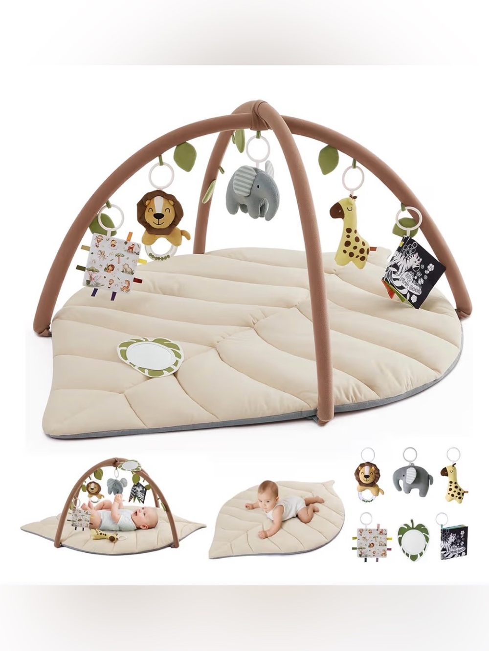 NIB - Blissful Diary Baby Play Leaf Activity Gym